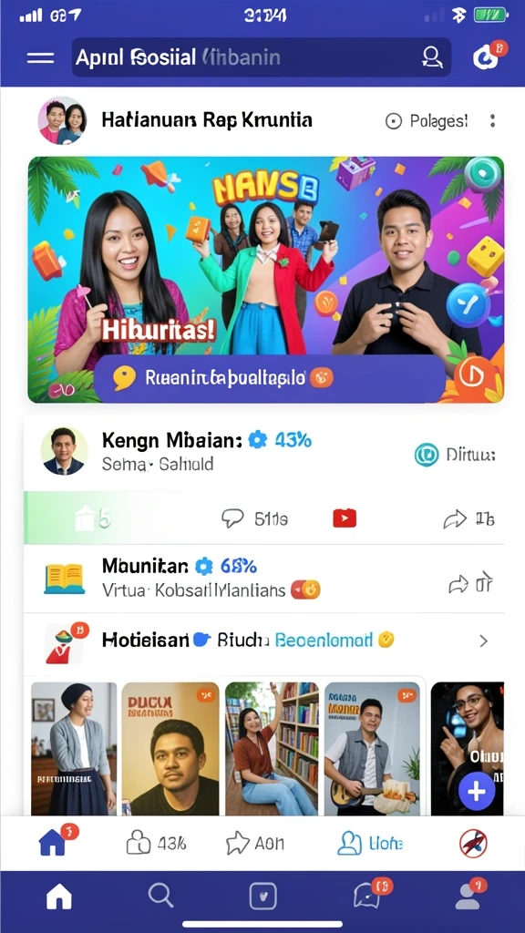 Pengalaman bermain yang seru dan kaya fitur.