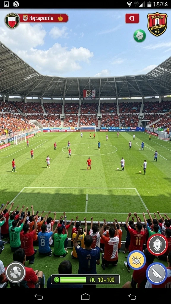 Tampilan antarmuka game yang menarik dan ramah pengguna.