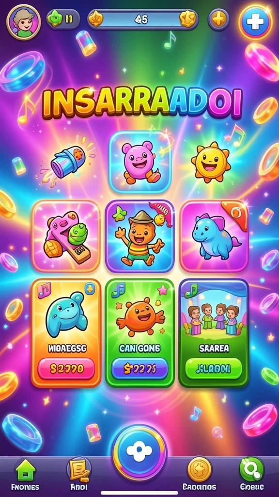 Kustomisasi avatar yang beragam dan unik.