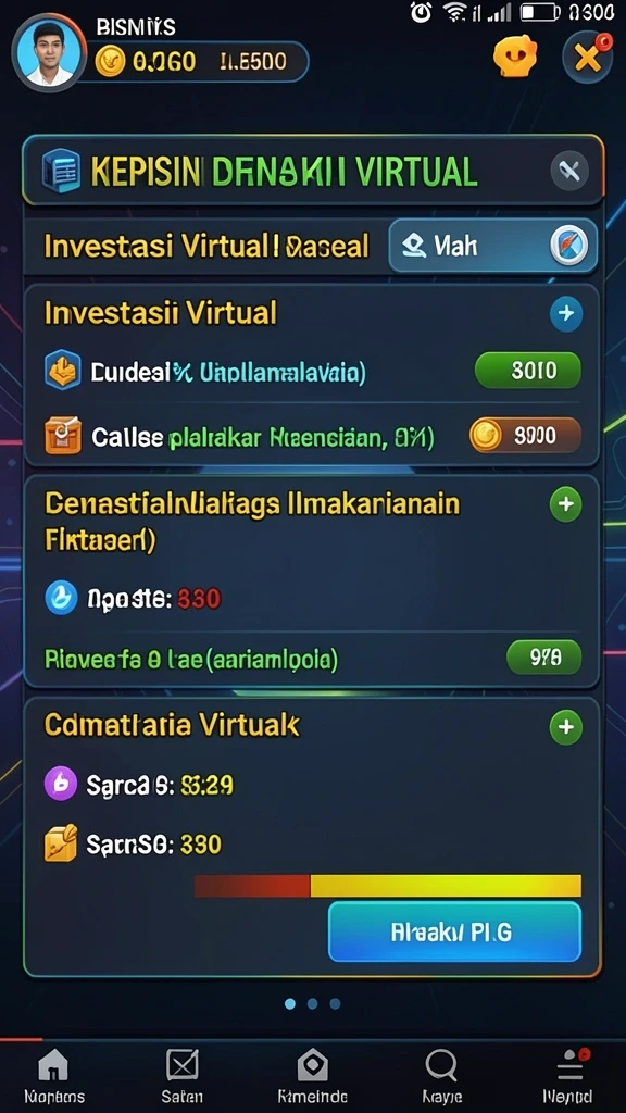 Tampilan antarmuka yang user-friendly dan intuitif.