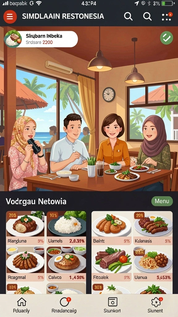 Fitur multiplayer yang memungkinkan bersaing dengan teman.