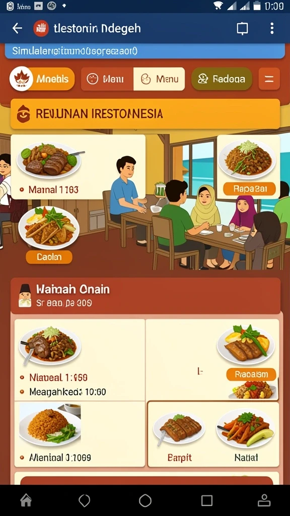 Tampilan antarmuka yang bersih dan mudah digunakan.