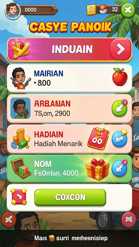 Karakter dalam GEMS365 dengan keterampilan unik yang menarik.