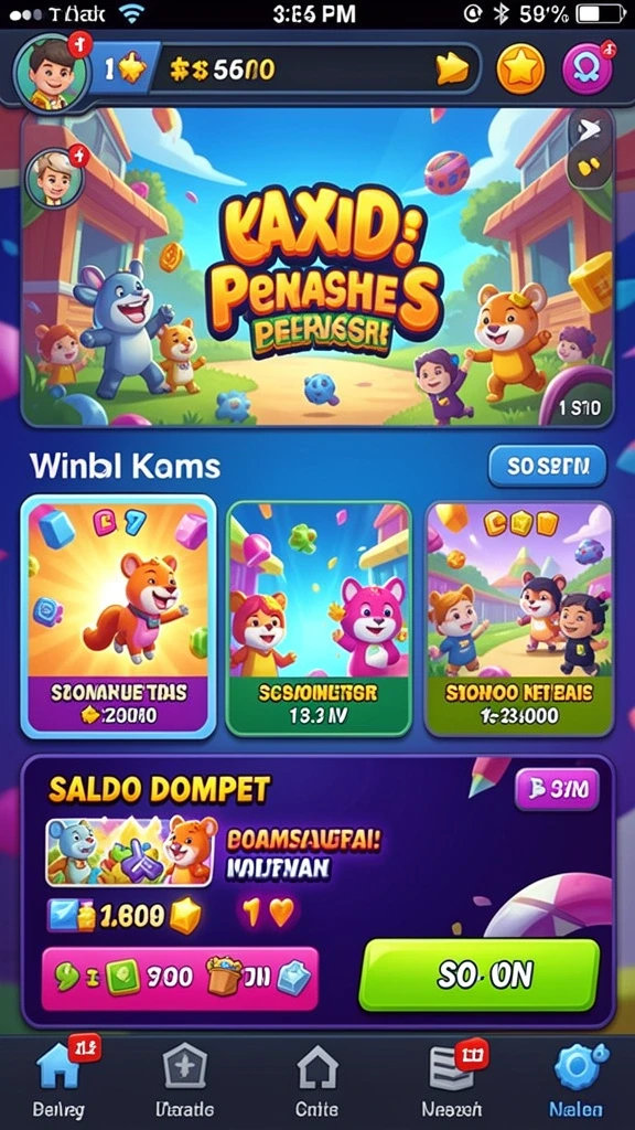 Tampilan antarmuka pengguna yang menarik dan intuitif.
