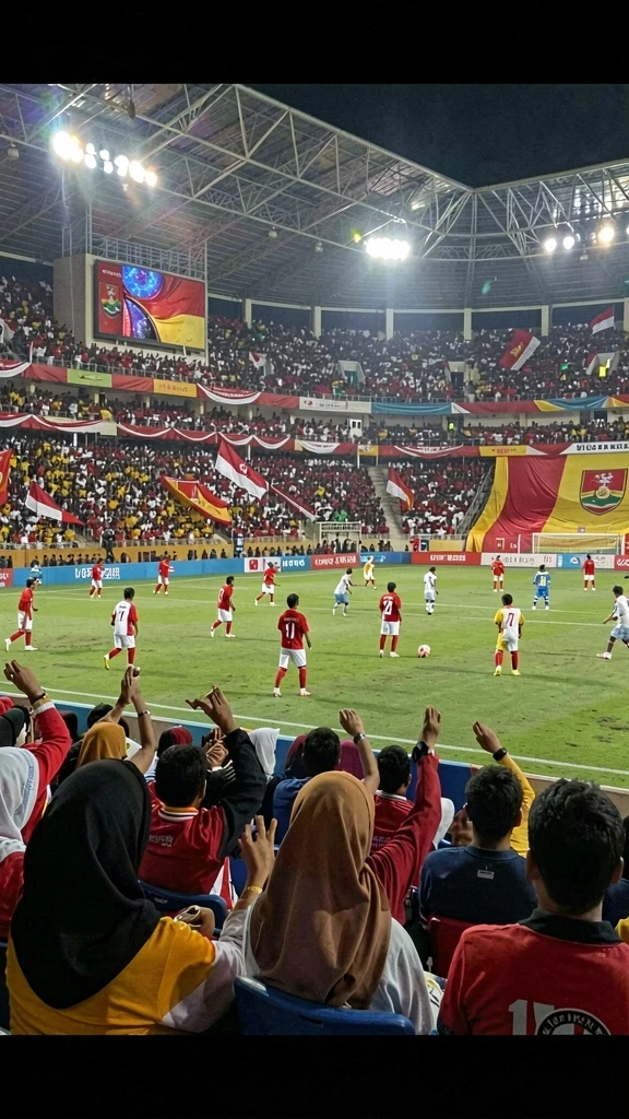 Tampilan antarmuka yang menawan saat memulai permainan.