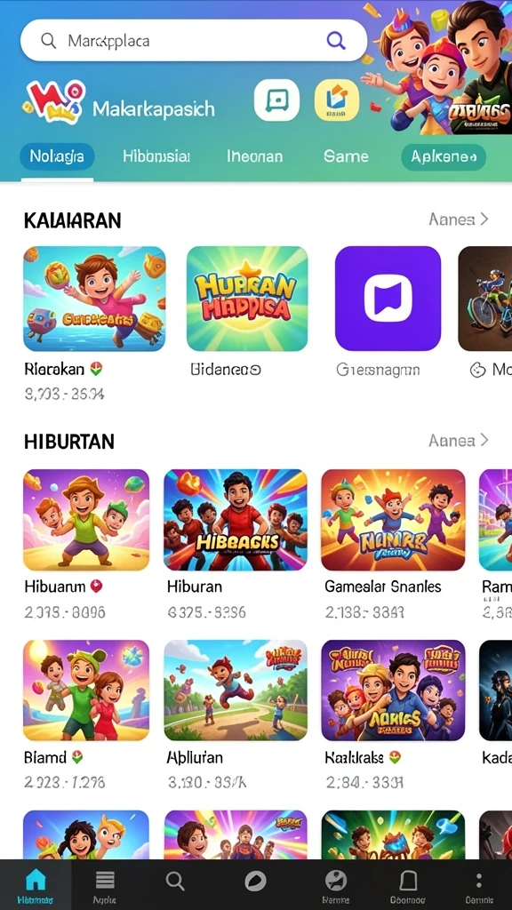 Screenshot menunjukkan fitur interaksi dengan pemain lain.