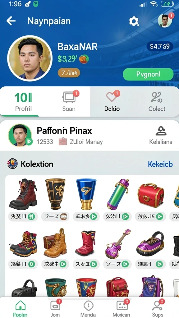 Tampilan menarik dengan grafis yang menawan.