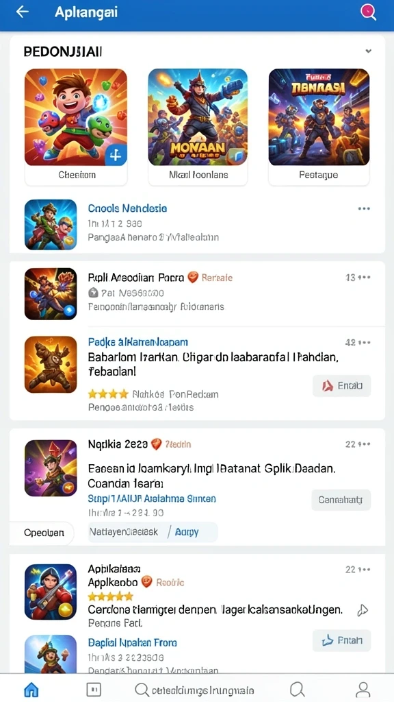 Mode kompetitif yang seru dan menantang.