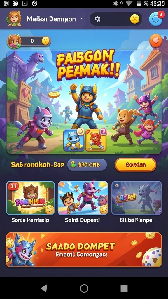 Tampilan antarmuka yang menarik dan mudah dinavigasi.
