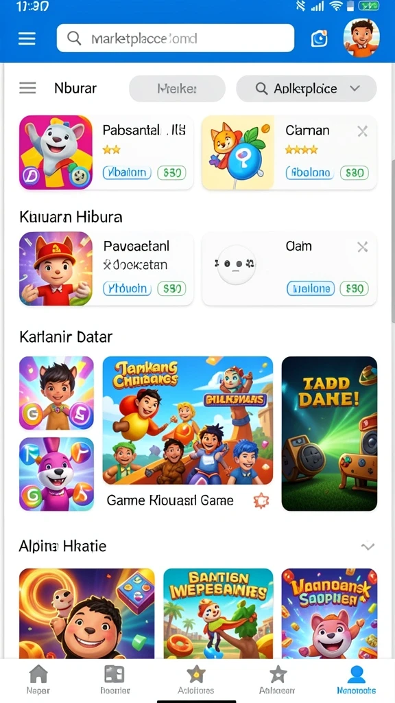 Sistem reward yang memotivasi pemain untuk terus bermain.