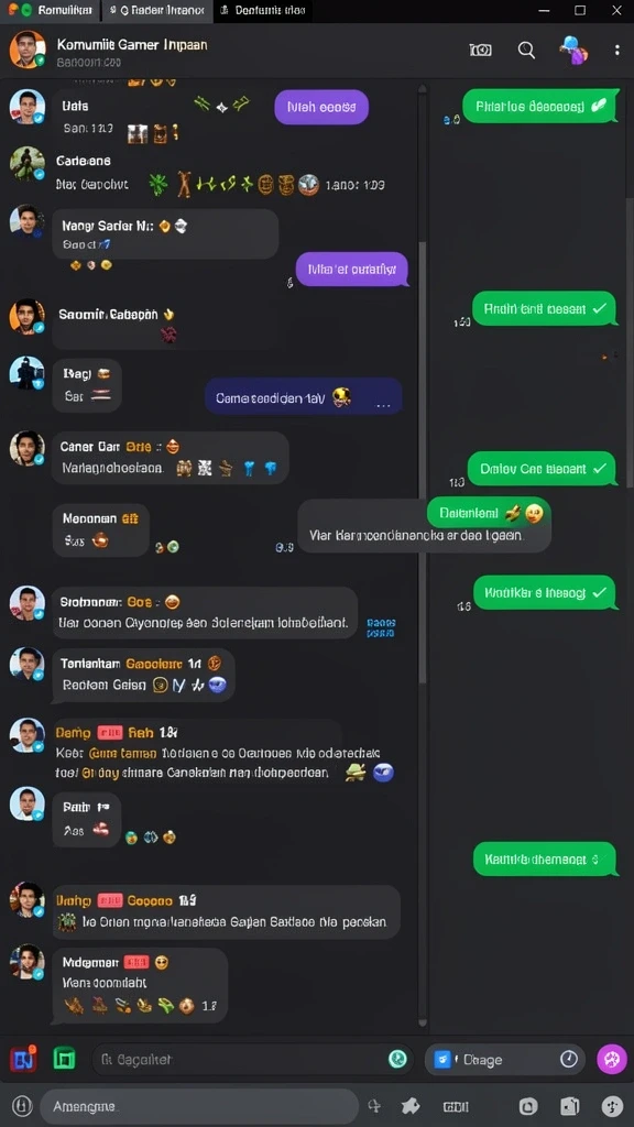 Tampilan awal permainan yang menarik dan menawan.