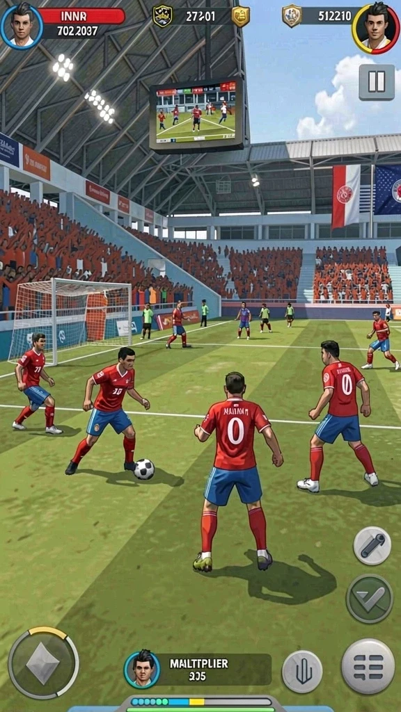 Tampilan gameplay yang menegangkan dan interaktif.