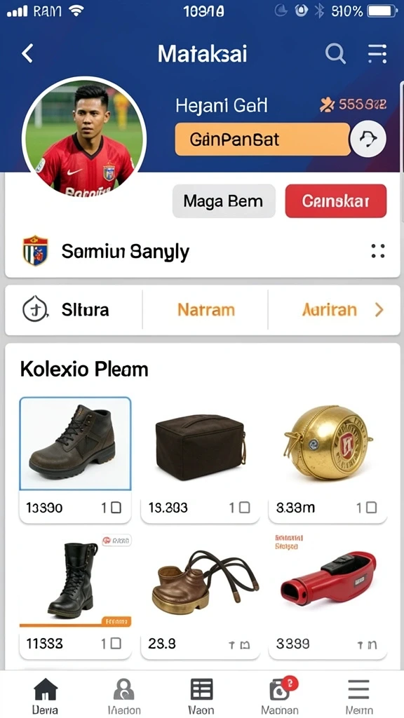 Tampilan awal yang menawan dan penuh warna.