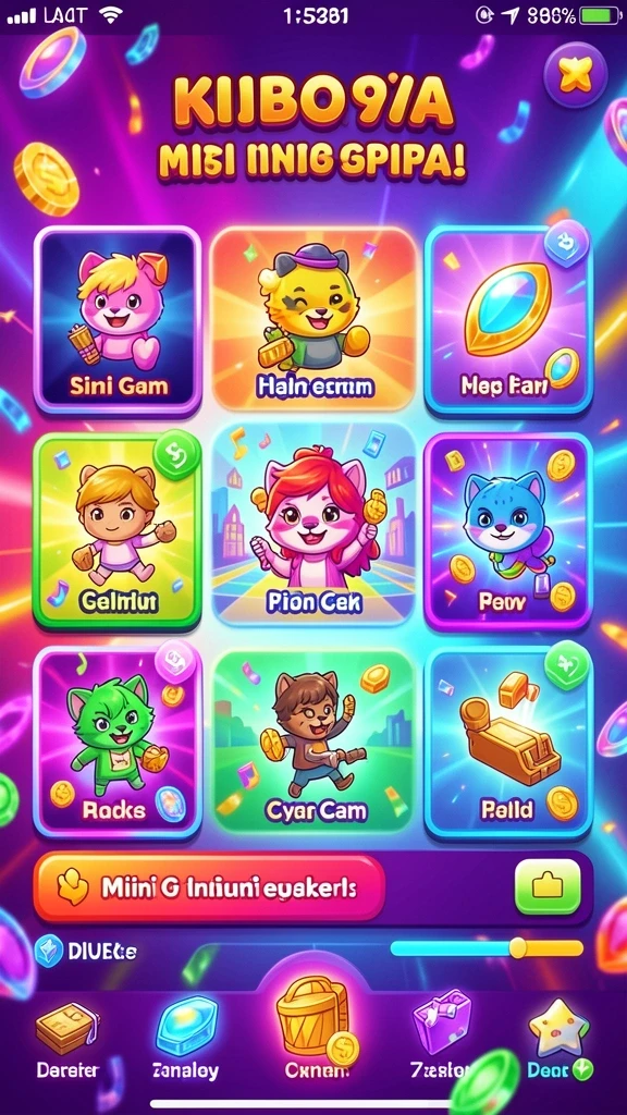 Tampilan antarmuka utama PP8SLOT yang menarik.