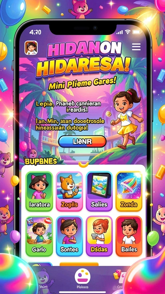 Level baru yang menantang dengan rintangan seru.
