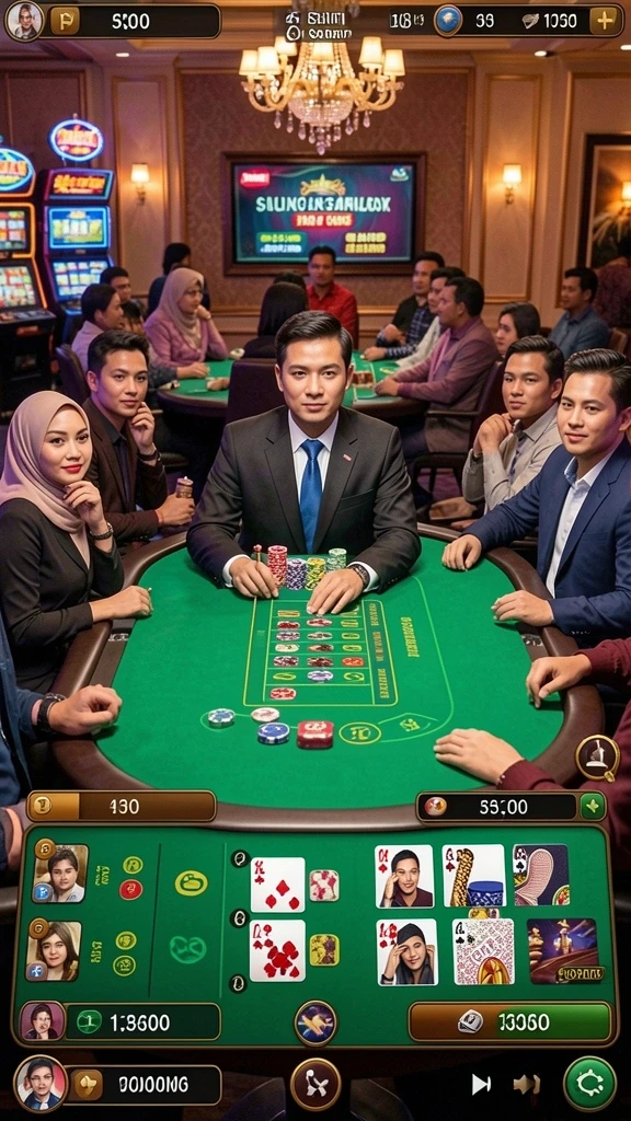 Aksi seru di dalam pertempuran mendebarkan.