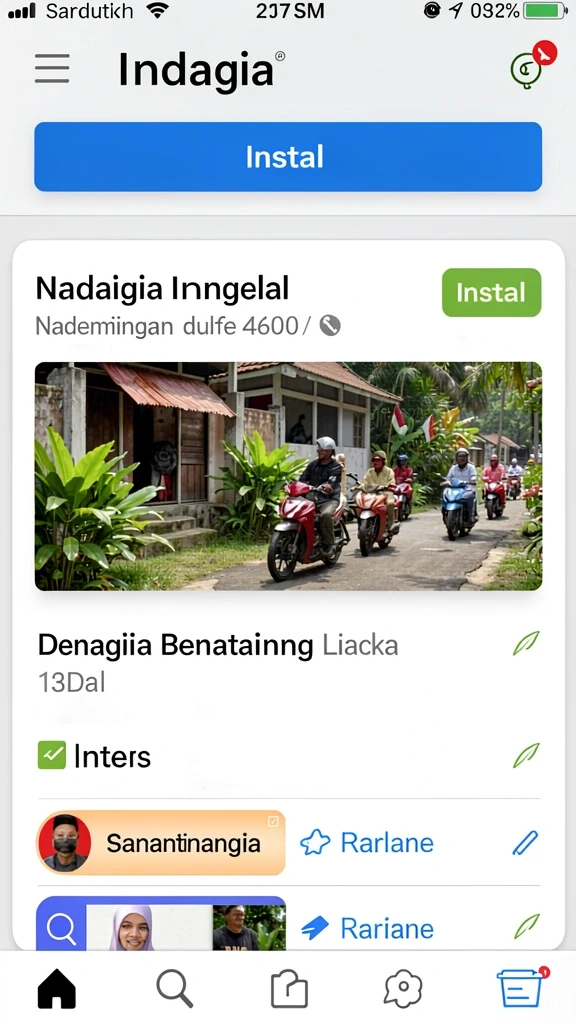 Screenshot menunjukkan grafis indah dari dunia RPIDWIN.