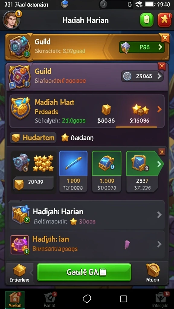 Bonus menarik yang ditawarkan untuk pengguna baru.