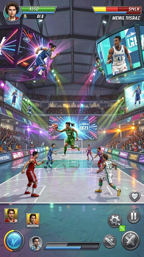 Mode permainan berbasis multiplayer yang seru.