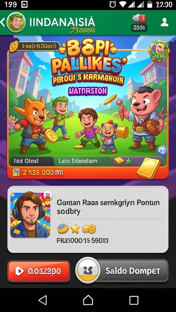 Tampilan antarmuka yang menarik dan mudah digunakan.