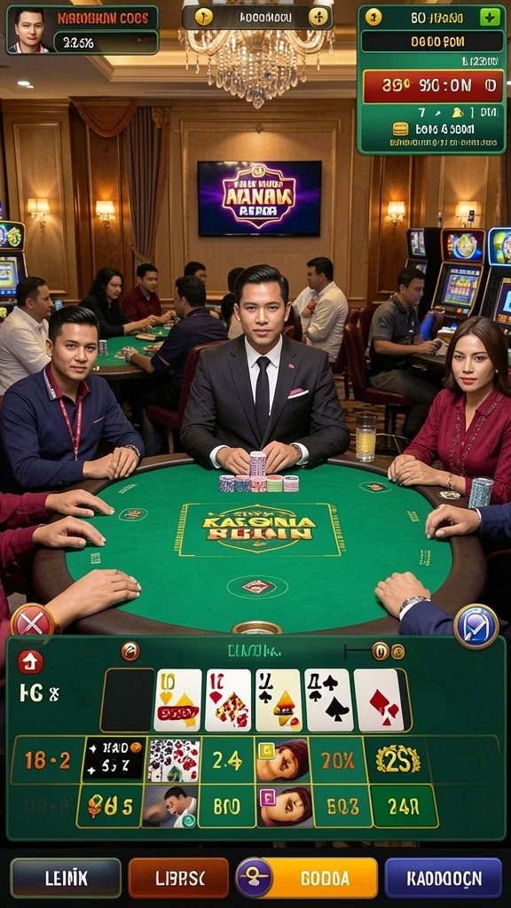Fitur sosial yang memungkinkan interaksi dengan teman-teman.