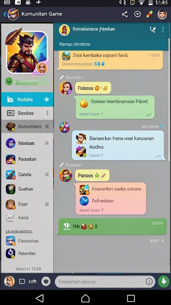Pengalaman bermain yang menyenangkan dan interaktif.