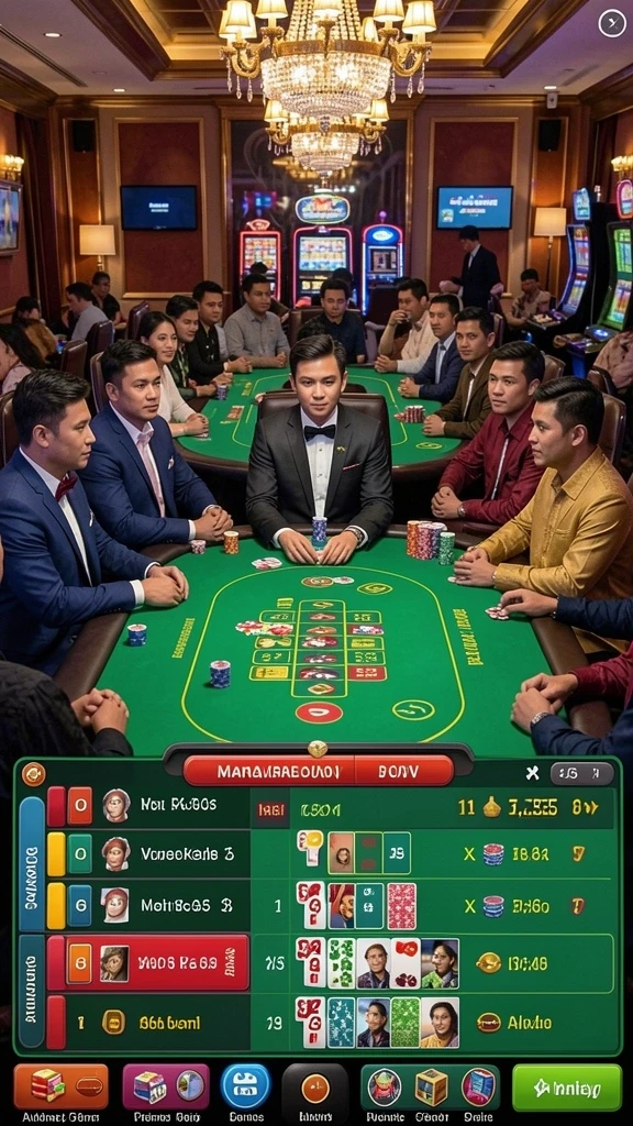 Screenshot komunitas interaktif pengguna SUPERVIP.