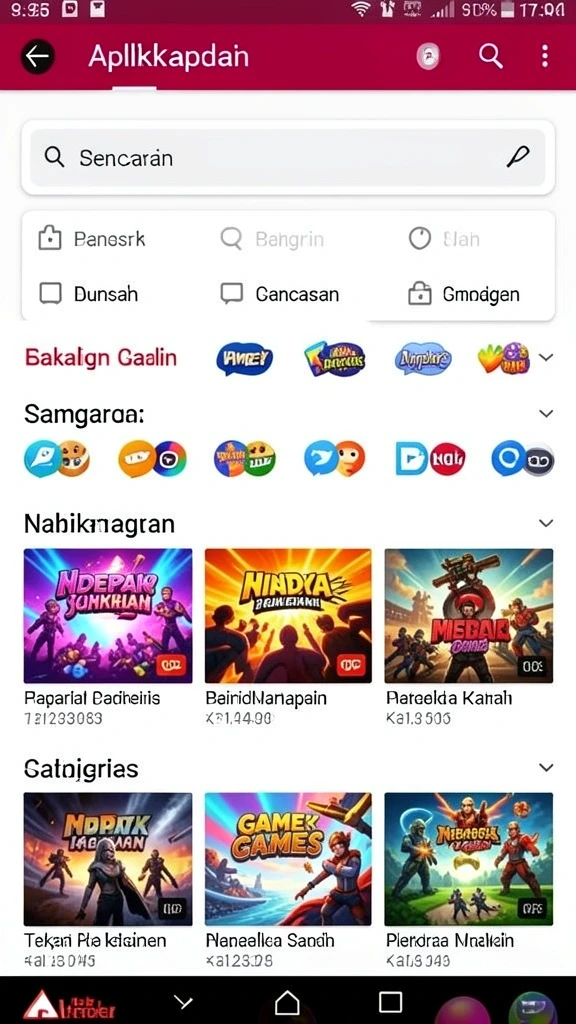 Tampilan antarmuka yang menarik dan ramah pengguna.