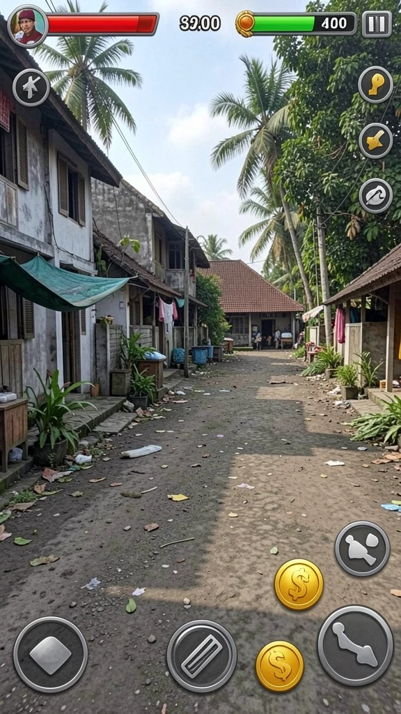 Screenshot saat bermain level baru di UNTUNG88.