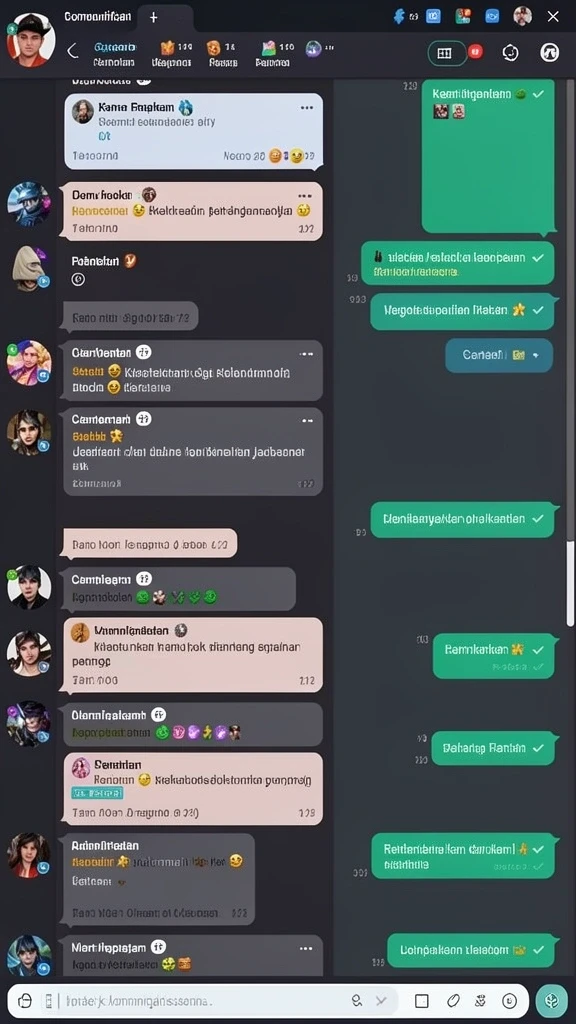Visual gameplay yang mendebarkan selama pertarungan.