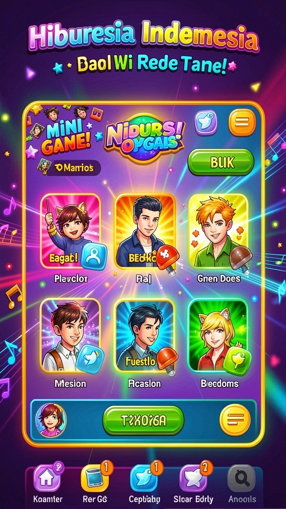 Screenshot 1: Menampilkan tampilan antarmuka permainan yang menawan.
