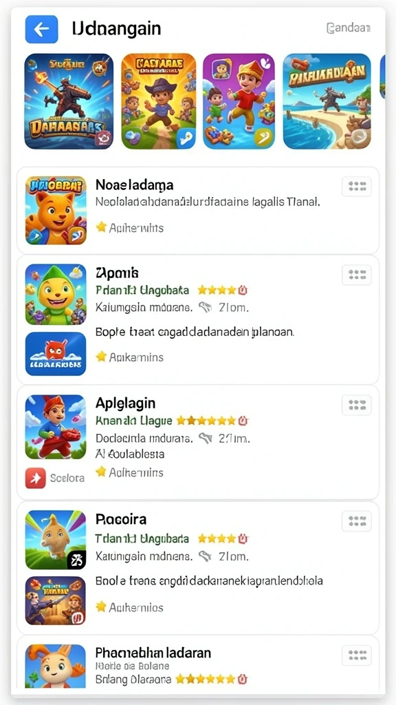 Screenshot menampilkan karakter utama dalam aksi melawan monster.